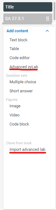 How to add and use Advanced zyLabs in your zyBook – zyBooks - Help center