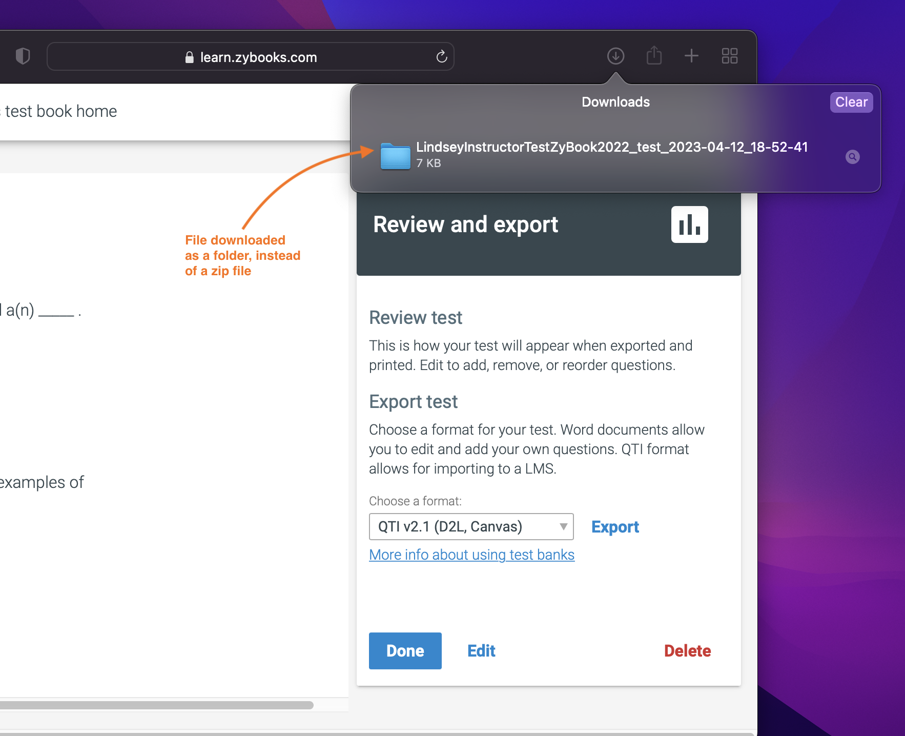 How can I create a test using zyBooks test banks? – zyBooks