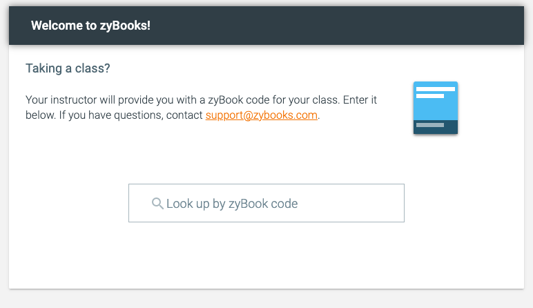 Students: Getting started – zyBooks - Help center